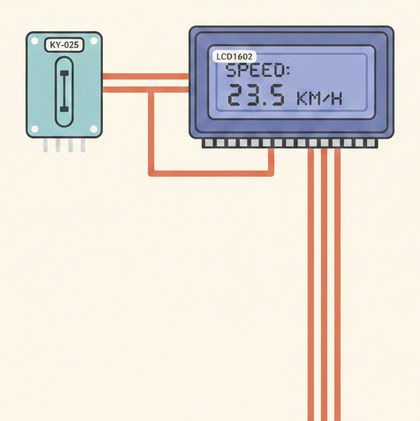 Геркон KY-025 и LCD1602