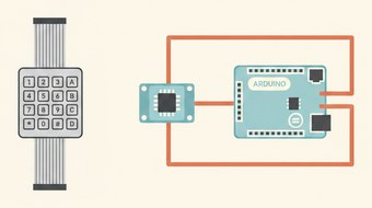 кодовый замок с хранением PIN в EEPROM