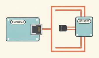 проводная веб-метеостанция на Ethernet-модуле ENC28J60