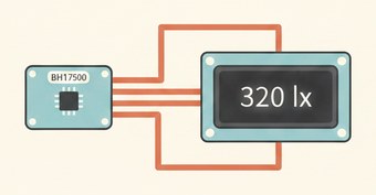 люксметр на BH1750 с выводом на LCD1602