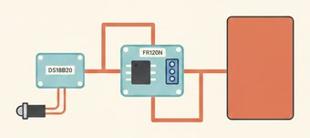 плавный обогрев террариума через MOSFET FR120N