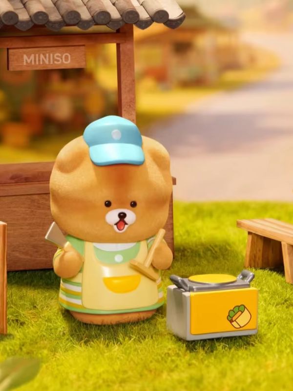 Коллекционные фигурки Mochi от MINISO (CRUNCHY PANCAKE STAND) картинка №1