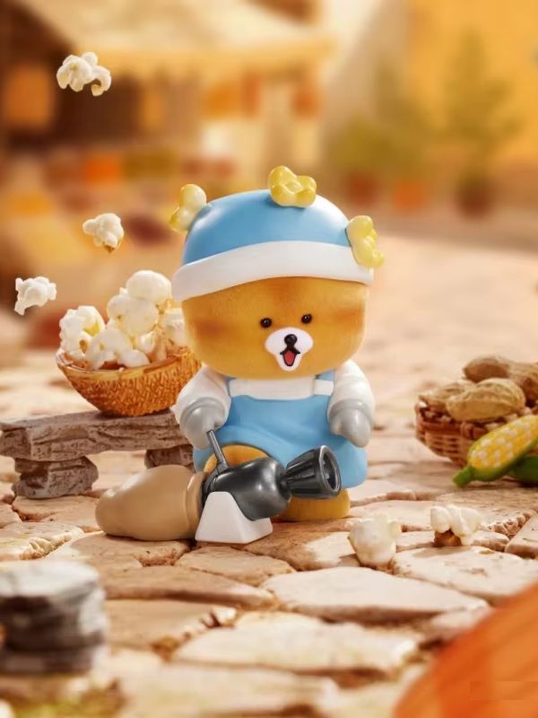 Коллекционные фигурки Mochi от MINISO (BURST POPCORN) картинка №1