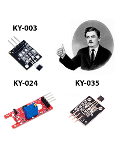 Комплект датчиков Холла KY-003;-024;-035 для Arduino