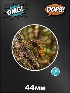 Брелок шершень, фото №3, для ключей, сумки, рюкзака, 1 штука