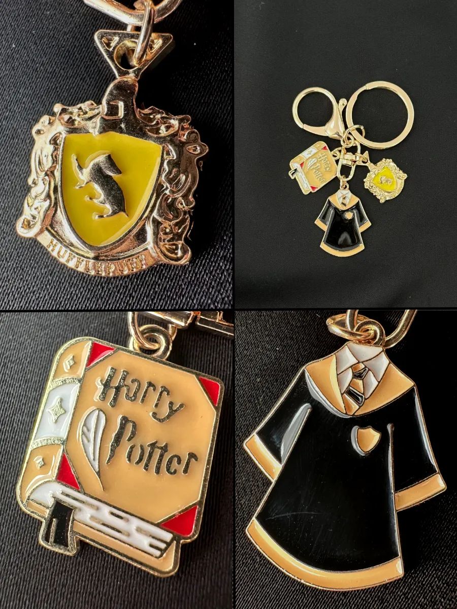 Брелок Гарри Поттер пуффендуй подвеска для ключей, телефона картинка №3
