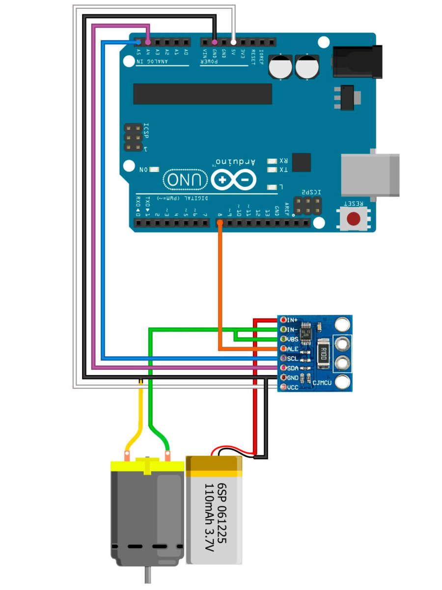 Цифровой измеритель тока и мощности INA226 R100 картинка №2