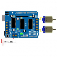 Плата расширения для двигателей Motor Shield L293D картинка №2