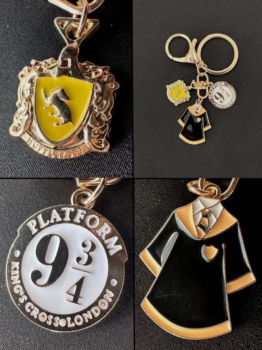 Брелок Гарри Поттер пуффендуй подвеска для ключей, телефона картинка №3