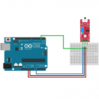 Модуль датчика температуры KY-028 (HW-503) для Arduino картинка №2