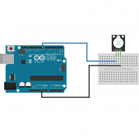 Aктивный звуковой модуль зуммер KY-012 (HW-512) для Arduino картинка №2